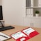 C-Line Products 8-1/2" x 11" Primary Colors Two-Pocket Heavyweight Poly Portfolio Folder, 10/PK 32950 - alternate 10