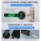 Wrightmaster 5 in 1 Corded Zinc Smart Lock Deadbolt, Keyless Entry Door Lock with Fingerprint Digital, APP Contr ZR-H02CT-BK - alternate 6