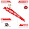 Diablo MAXIMUM PERFORMANCE RECIPROCATING SAW BLADE, 12 IN L, 10/14 TPI, BI-METAL BODY DS1214AFC5 - alternate 3