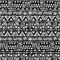 Homeroots 9' X 12' Black And Ivory Southwestern Washable Indoor Outdoor Area Rug 594152 - alternate 4