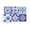 Homeroots 8" X 8" Vintage Turq Blue And White Peel And Stick Removable Tiles 390912 - alternate 4