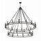 Z-Lite Dennison 28 Light Chandelier, Matte Black, 60 In W x 61 In H 4005-28MB - alternate 4