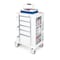Omnimed Phlebotomy Cart, Aluminum & Plastic, 42 in H, 23.5 in W 351003 - alternate 6