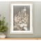 Homeroots Delicate Bunch I Gold Framed Print Wall Art 525723 - alternate 5