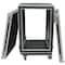 Antakipro Fly Drive Shock Mount Case For 19-in Width DJ Amplifier or Similarly Sized Equipment w/Laptop Shelf AP-18SM21W - alternate 1