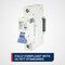 Automation Systems Interconnect 25 Amp, 1 Pole, 240V AC, 60V DC, Trip Curve: C, DIN Rail Mount-Miniature Circuit Breaker, UL107 NDB1-63C25-1 - alternate 3
