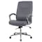 We'Re It Contour, the Big & Tall it Office Chair with Grey Bonded Leather, 350 lb Weight Capacity OFD-555-GRY - alternate 1