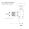 Everflow SWTxMale Heavy Duty Hot Water Steam Radiator Valve 3/4" HWV-S034 - alternate 5