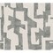 York Wallcoverings Modern Tribal Linen and Charcoal Wallpaper Sample AG2101SAM - alternate 1