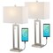 Jonathan Y Sabrina 28.5" Vintage Industrial Iron LED Table Lamp with Pull-Chain and USB Charging Port, Nic, 2PK JYL1126B-SET2 - alternate 1