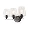 Jonathan Y Jayne 23" 3-Light Iron/Seeded Glass Cottage Rustic LED Vanity Light, Oil Rubbed Bronze JYL7547A - alternate 10