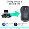 Logitech WIRELESS MOUSE BLACK/GREY M185 910-002225 - alternate 6