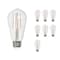 Bulbrite 60-Watt Equivalent Dimmable ST18 Vintage Edison LED Light Bulb with Medium (E26) Base, 4000K, 8PK 861630 - alternate 1