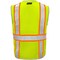 Ironwear Hi-Vis Safety Vest M Class 2 , Zipper 6 Pockets, ID Window 1241-LZ-RD-CID-MD - alternate 2