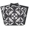Homeroots 6" X 6" Shades Of Black Mosaic Peel And Stick Removable Tiles 390835 - alternate 4