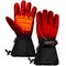 Actionheat AH-GV-AA-01-M Battery Heated Gloves, Men's, One-Size, Elastic Cuff, Leather/Nylon/Polyester, Black AHGVAAMPDQ - alternate 1
