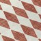 Homeroots 8' Burgundy Round Geometric Washable Indoor Outdoor Area Rug 577027 - alternate 3