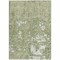 Homeroots 3' X 5' Sage And Ivory Abstract Washable Indoor Outdoor Area Rug 612701 - alternate 5