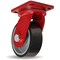 Hamilton Enhanced Precision Super Duty Swivel Caster, 8" x 3" Duralast XC Polyurethane on Cast Iron Wheel S-EPSD-83DB70 - alternate 1