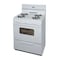 Premier Gas Range, Electronic Spark, 4 Open Burners, 30 inW x 46 inH x 26 inD, 3.91 cu. ft. Oven, White 805790 - alternate 1