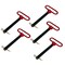 Mytee Products AgraLink 5 Pcs Red Handle Forged Hitch Pin, 3/4 in x 6-1/2 in, Clevis Pin w/ Handle, 5PK RHFHP-71504x5 - alternate 1