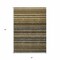 Homeroots 5' X 8' Gold Beige And Wheat Striped Washable Indoor Outdoor Area Rug 577776 - alternate 7