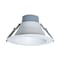 Euri Lighting 8in Retrofit LED Downlight, 5 CCT & 3 Wattage, 1000-2500lm, 90 Deg beam, Wet Rated, ETL DLC8C-24W103swej - alternate 5