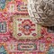 Jonathan Y Bohemian FLAIR Boho Vintage Medallion Blue/Red 2 ft. x 8 ft. Runner Rug BMF100A-28 - alternate 3