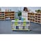 Beleduc By Playwell Palermo 41inx14in 5-Compartment Shelf - Half-Open, Dual/Single Access, 32.6inH, Ages 3+ 846031 - alternate 5