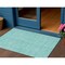 Homeroots 3' X 5' Teal Blue And Ivory Floral Washable Indoor Outdoor Area Rug 581882 - alternate 1