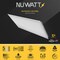 Nuwatt 2x4 LED Drop Ceiling Lights Square Backlit Flat Panel, 5000K Daylight, 500LM, 4PK NW-BL-2X4-50W-50K-4P - alternate 8