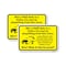 Signmission Win A Free Ride In A Police Car By Shoplifting In, 18'' X 24'' 2 Signs, Heavy Gauge Aluminum, 2PK A-1824-2PACK-24663 - alternate 1