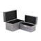 Homeroots Set of Two Gray Wooden Boxes, 2PK 399677 - alternate 1