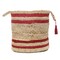 Homeroots 17" Tan Jute Basket 704900 - alternate 1