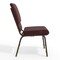 Flash Furniture 18.5"W Stacking Church Chair in Plum Fabric, 4PK 4-FD-CH02185-GV-005-GG - alternate 8
