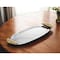 Homeroots 20in Silver And Gold Oval Stainless Steel Handmade Serving Tray With Handles 517533 - alternate 5