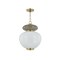 Corbett Lighting Syros 13.75 Integrated LED Pendant in Vintage Brass 498-14-VB - alternate 1