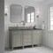James Martin Vanities Brittany 60'' D Vanity, Urban Gray w/ Parisien Bleu Silestone Top w/FreePower Wireless Charger 650-V60D-UGR-FPBL - alternate 7