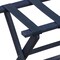 Homeroots Earth Friendly Navy Blue Folding Luggage Rack With Navy Straps 383086 - alternate 4