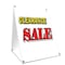 Signmission Clearance Sale, 24 Inch x 18 Inch A-frame Yard Sign, Plastic Sign SBC-1824-Clearance Sale - alternate 1