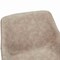 Leisuremod Markley Modern Leather Dining Swival Arm Chair in Taupe ESCBL-26-TP - alternate 8