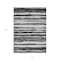 Homeroots 10' X 14' Charcoal And Gray Striped Washable Indoor Outdoor Area Rug 605896 - alternate 8