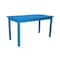 Homeroots 60" Caribbean Blue Solid Wood Dining Table 548917 - alternate 4