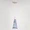 Vaxcel Milano LED Compatible Satin Nickel Transitional Mini Pendant Ceiling Light Multi Color Art Glass P0410 - alternate 8
