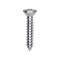 Auveco 8 x 7/8in Phillips Oval Head Tapping Screw Zinc, 100PK 2575 - alternate 1