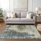 Homeroots 9' X 12' Sage Beige And Brown Abstract Washable Indoor Outdoor Area Rug 587324 - alternate 6