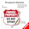 Signmission Private Property Shield Sign Do Not Spra, 12 inch X 12 inch, Vinyl Decal, 2PK SHI-D-2PACK-12-449 - alternate 4