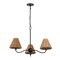 Jonathan Y Grady 27" 3-Light Coastal Farmhouse Adjustable Swooping Arm Metal w/Hand-Woven Rattan Shades LED Cha JYL9559C - alternate 7