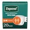 Depend Incontinence Protection with Tabs, Small/Medium, 19 in. to 34 in. Waist, 60PK 35456 - alternate 4