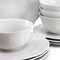 Elama Henryi 16 Piece Porcelain Dinnerware Set in White ELM-HENRYI-16 - alternate 5